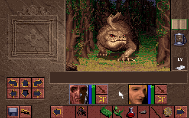 lands-of-lore-the-throne-of-chaos screenshot for dos