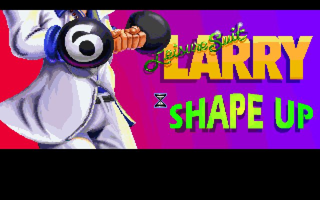 leisure-suit-larry-6-shape-up-or-slip-out screenshot for dos