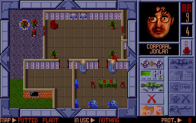 laser-squad screenshot for dos