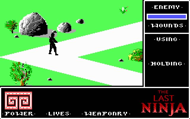 last-ninja screenshot for dos