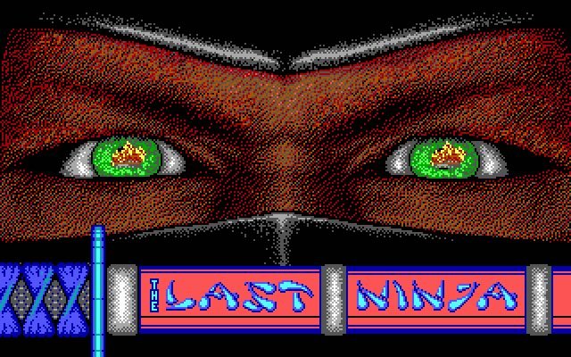 last-ninja screenshot for dos