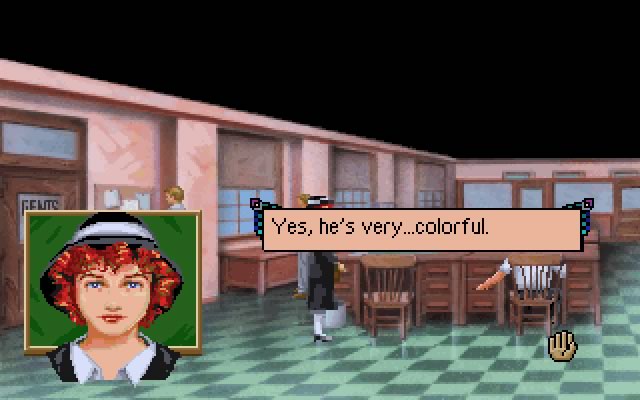 Laura Bow 2: The Dagger of Amon Ra screenshot