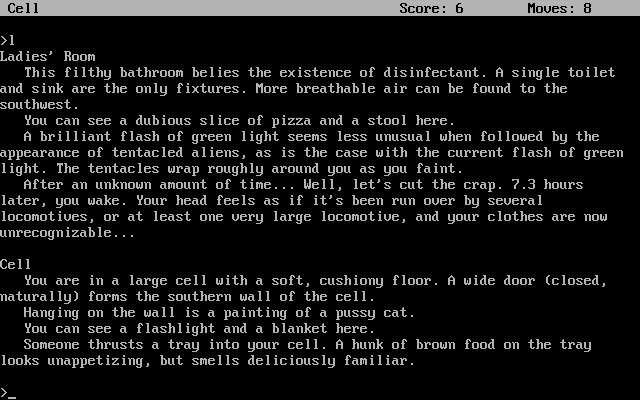 leather-goddesses-of-phobos screenshot for dos