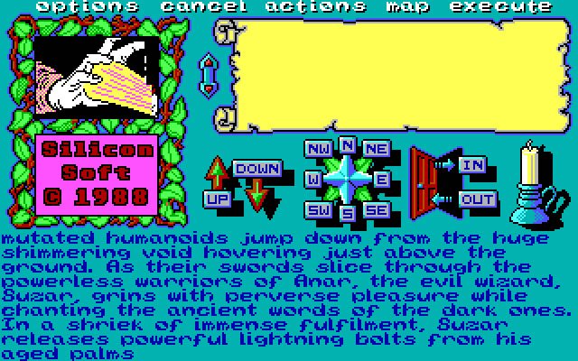 legend-of-the-sword screenshot for dos