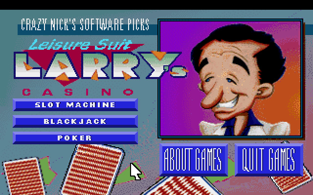 crazy-nick-s-leisure-suit-larry-casino screenshot for dos