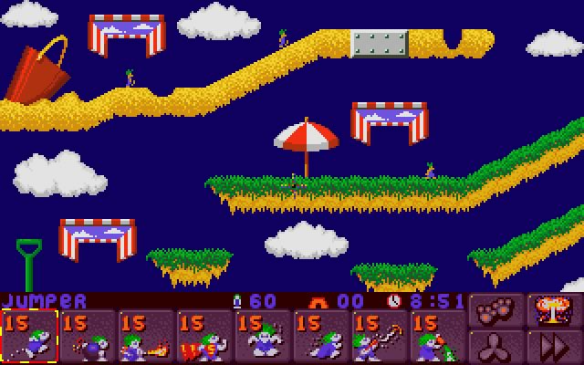 Lemmings 2: The Tribes Box Shot for Genesis - GameFAQs