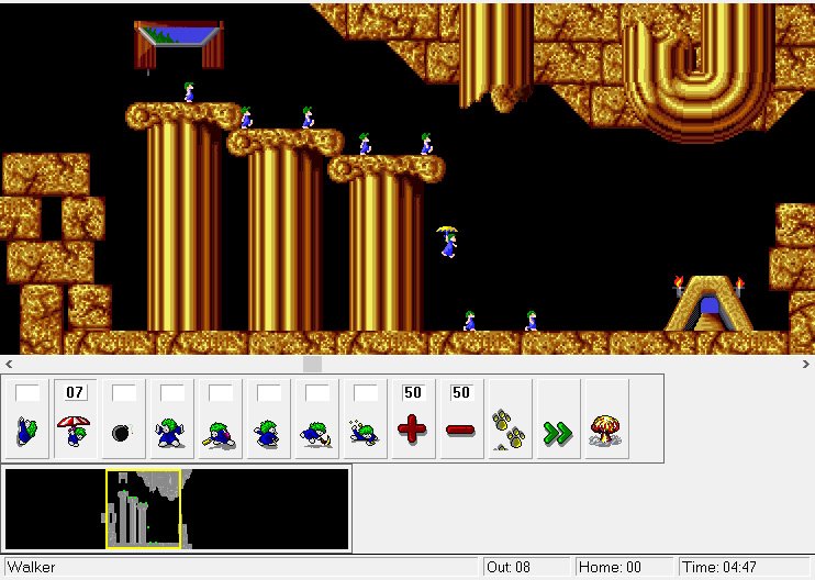Lemmings 95 screenshot
