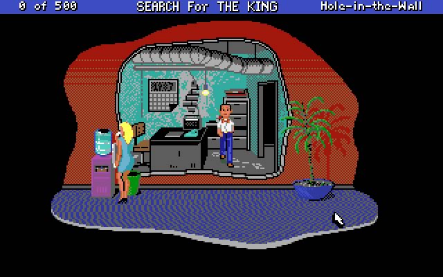 les-manley-in-search-for-the-king screenshot for dos