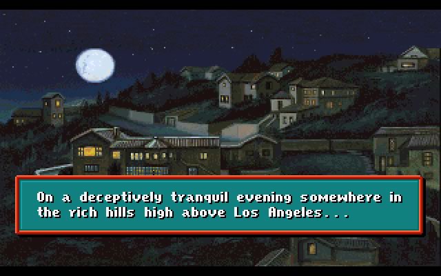 les-manley-in-lost-in-l-a screenshot for dos