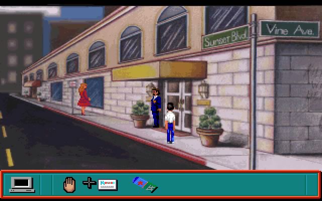 les-manley-in-lost-in-l-a screenshot for dos