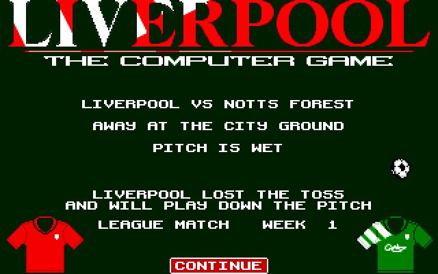 liverpool-the-computer-game screenshot for dos