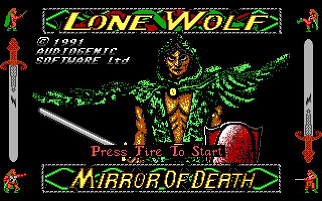 lone-wolf-the-mirror-of-death screenshot for dos
