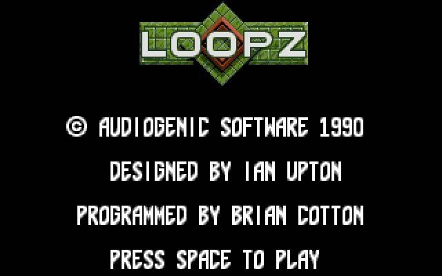 loopz screenshot for dos