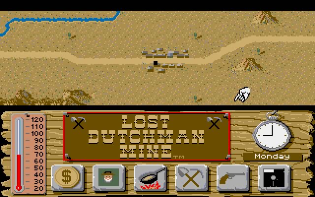 lost-dutchman-mine screenshot for dos