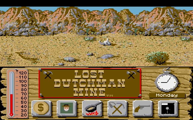 lost-dutchman-mine screenshot for dos