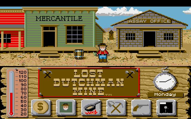 lost-dutchman-mine screenshot for dos