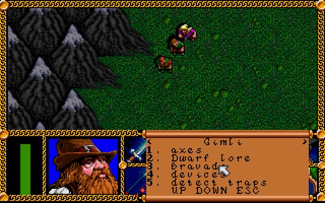 j-r-r-tolkien-s-the-lord-of-the-rings-vol-ii-the-two-towers screenshot for dos