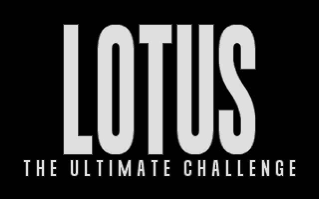 lotus-the-ultimate-challenge screenshot for dos