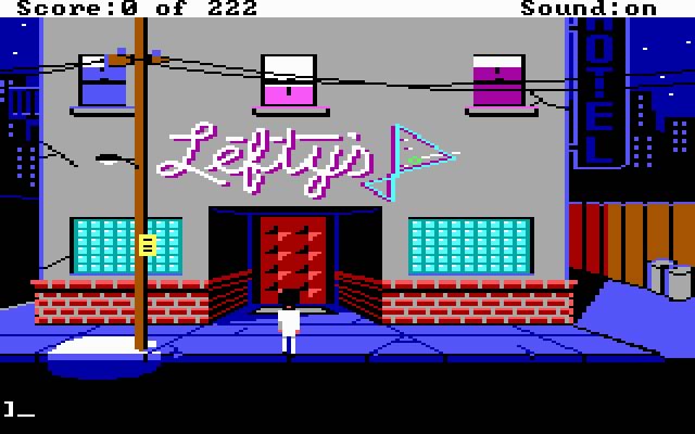 Leisure Suit Larry 1: In the Land of the Lounge Lizards screenshot