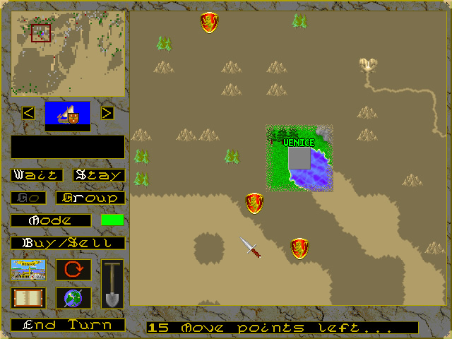 machiavelli-the-prince screenshot for dos