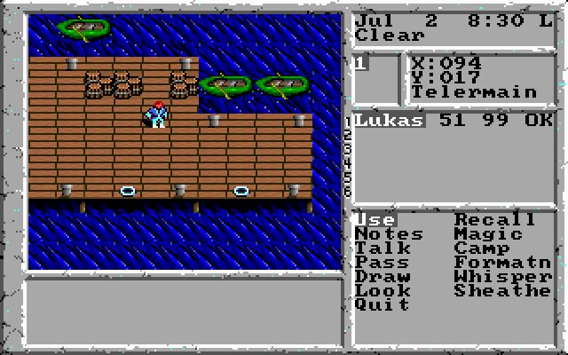 the-magic-candle-2-the-four-and-forty screenshot for dos