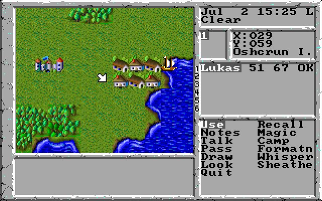 the-magic-candle-2-the-four-and-forty screenshot for dos