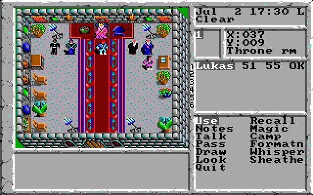 the-magic-candle-2-the-four-and-forty screenshot for dos