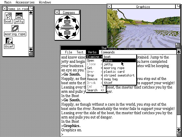 magnetic-scrolls-collection screenshot for dos