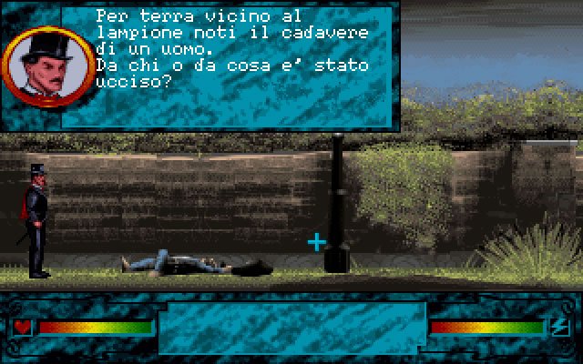 mandrake-l-ombra-del-cobra screenshot for dos