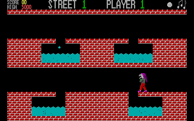 manhole screenshot for dos