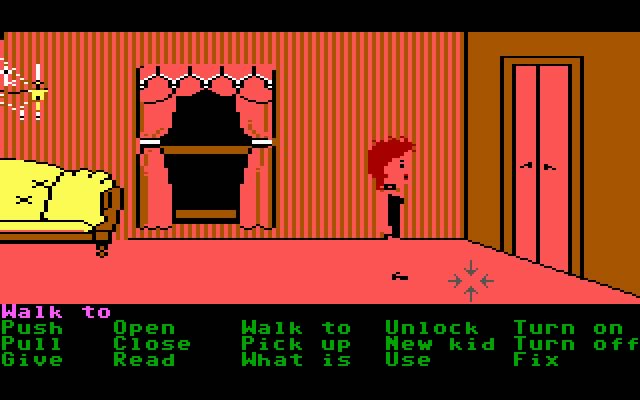 maniac-mansion screenshot for dos