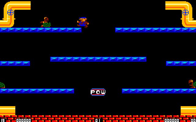 Mario Bros VGA screenshot