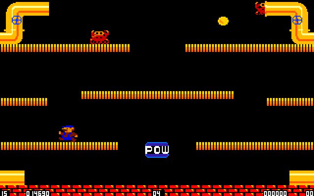 mario-bros-vga screenshot for dos