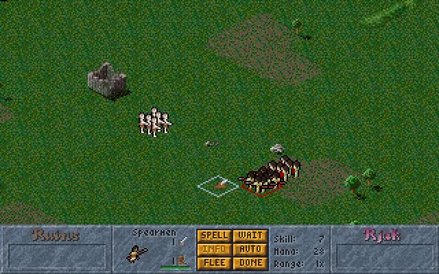 master-of-magic screenshot for dos