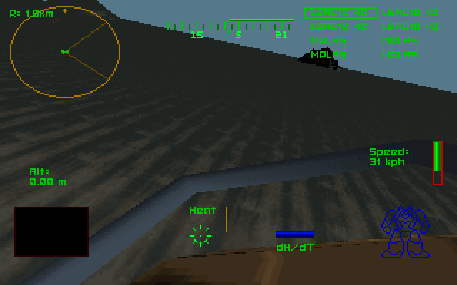 mechwarrior 2 mercenaries dos