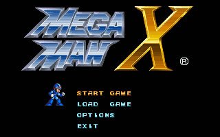 mega-man-x screenshot for dos