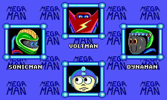 mega-man screenshot for dos