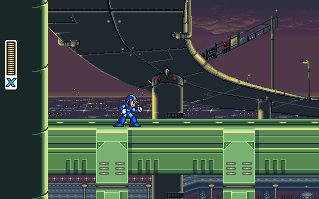 mega-man-x screenshot for dos