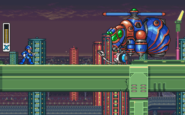 mega-man-x screenshot for dos