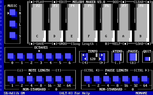 Melody Maker 3 screenshot