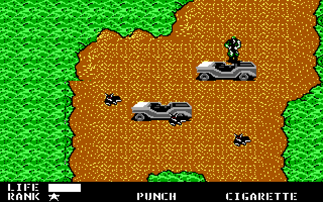 metal-gear screenshot for dos