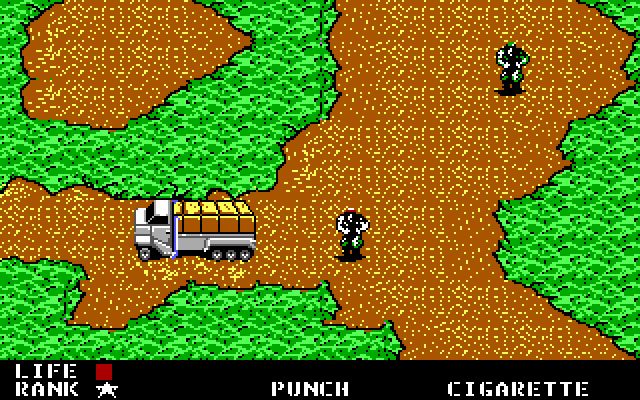 metal-gear screenshot for dos