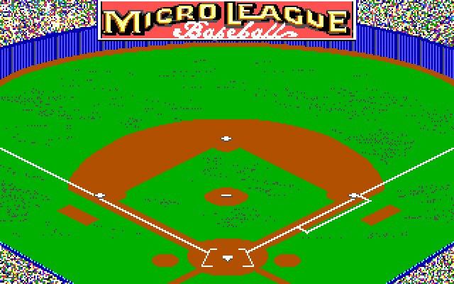 microleague-baseball-2 screenshot for dos