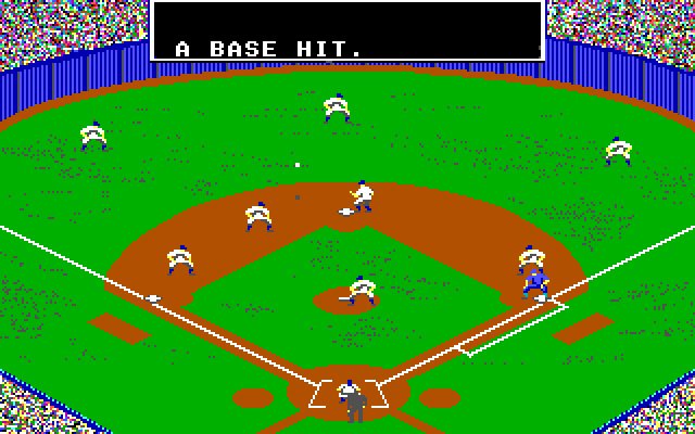 microleague-baseball-2 screenshot for dos