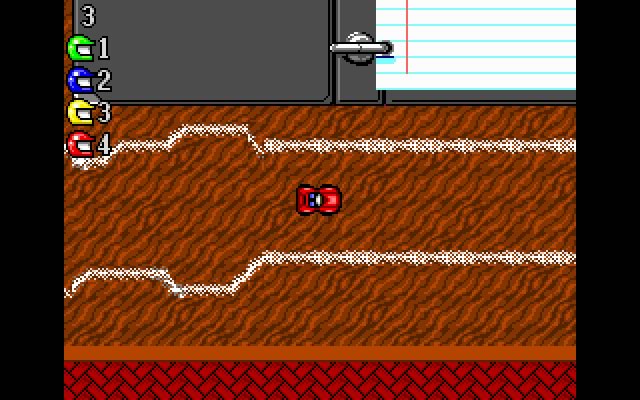 micro-machines screenshot for dos