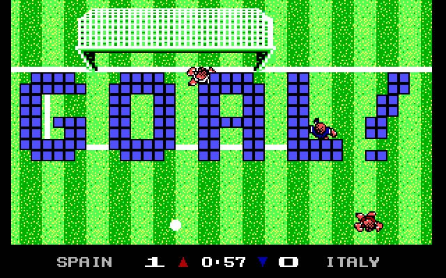 microprose-soccer screenshot for dos