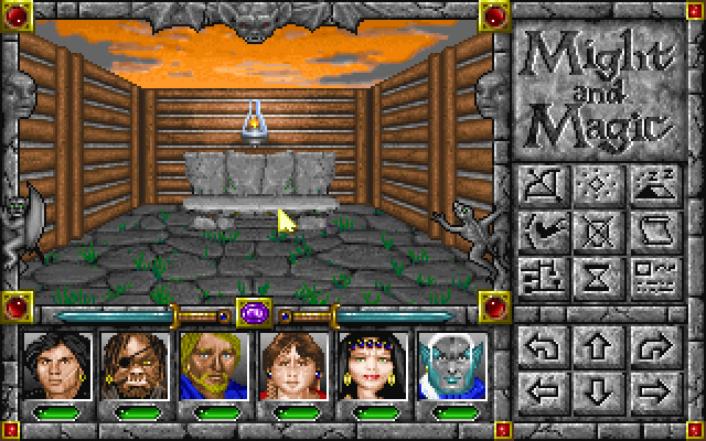 might-and-magic-5-darkside-of-xeen screenshot for dos