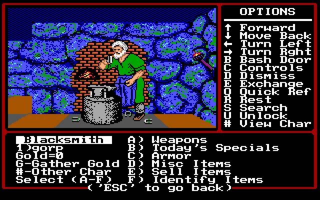 might-and-magic-2-gates-to-another-world screenshot for dos