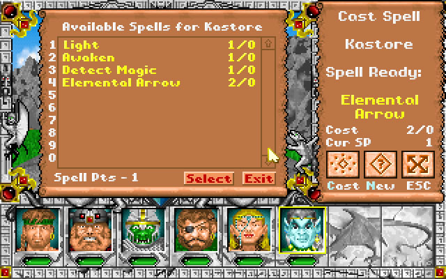 might-and-magic-3-isles-of-terra screenshot for dos