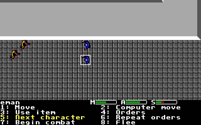 mines-of-titan screenshot for dos